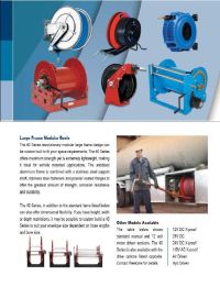 Hose reels for all types of applications